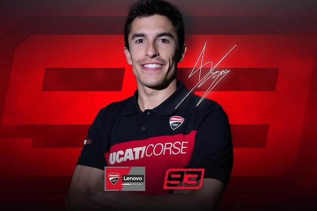 Marc Marquez, pembalap Ducati Lenovo Team di MotoGP 2025 dan 2026. (c) Ducati Corse